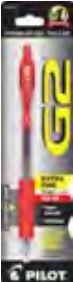 Gel Pen G2 retractable Red Fine 1/Pk