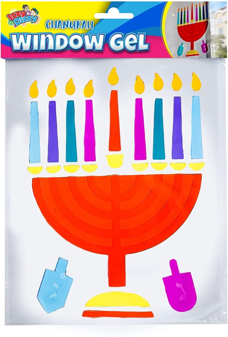 Window Gel Menorah