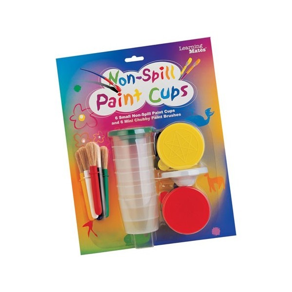 Non-Spill Paint Cups Set
