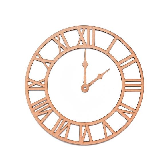 MDF Clock 8"