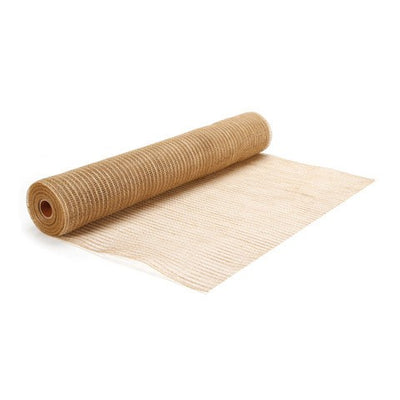 Decorative Floral Mesh Jute  21"x8 yds.