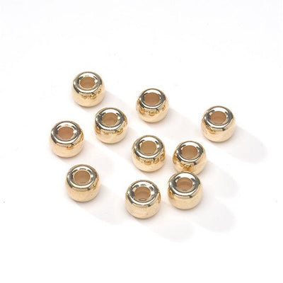 Pony Beads  Metallic Gold 9mm 150/pk