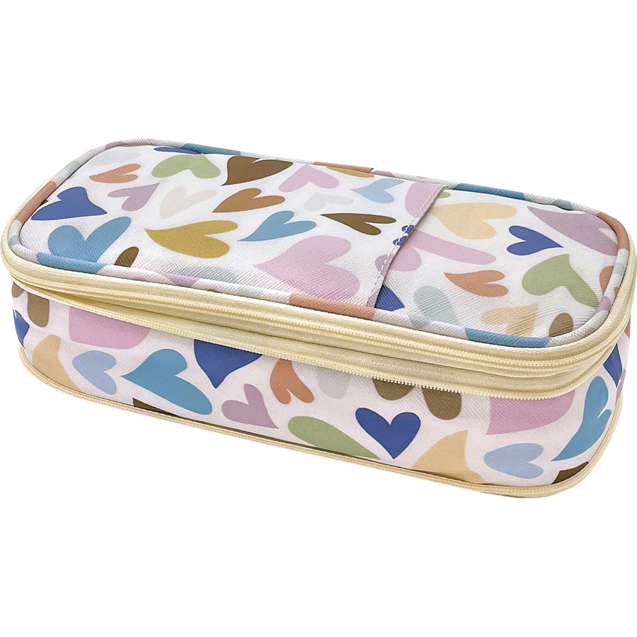 Hearts Pencil Case