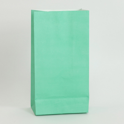 Paper Treat Bags 5" x 9.5" x 3" 12/pk Aqua_x000d_
(discontinued)