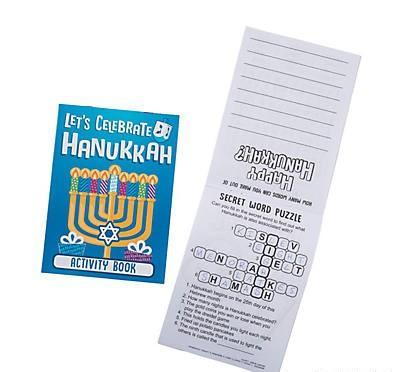 Chanukkah Activity Books 12/pk