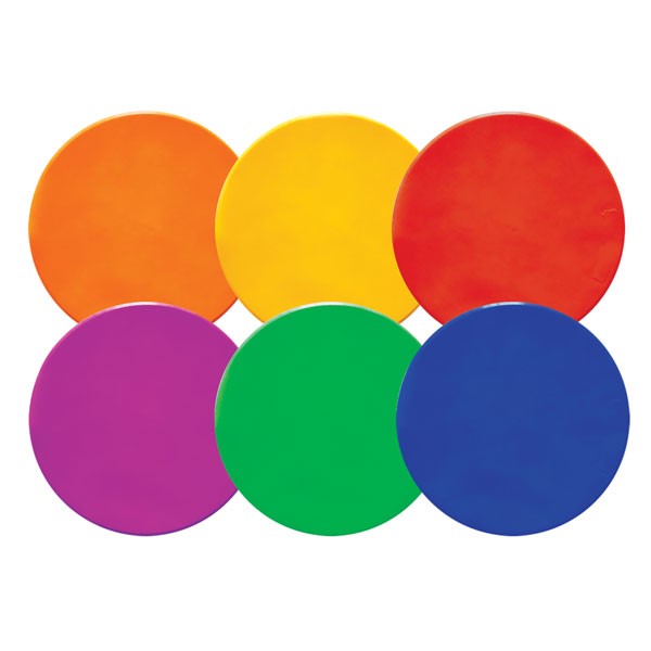 Poly Spot Marker Set 10" 6/pk