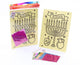 Chanukah Foil Art Menorah 8.5x11 (closeout)
