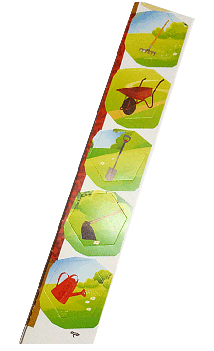 Garden Cutouts-20 sets. (Discontinued)