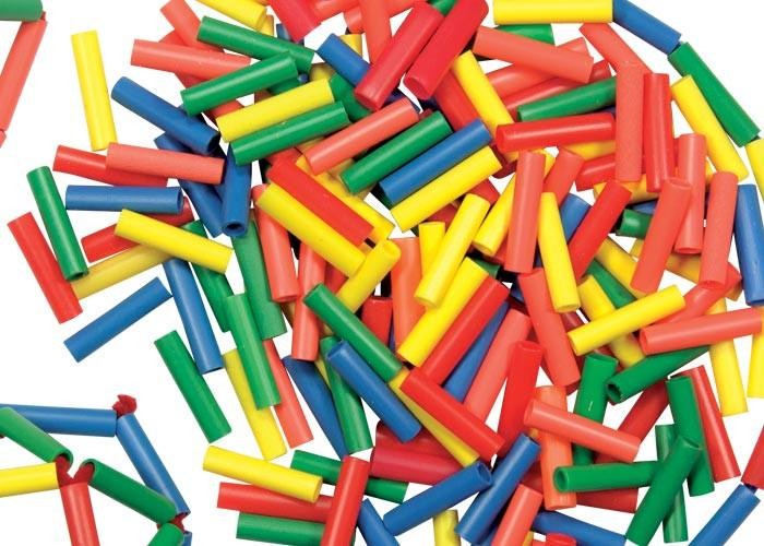 Straw Beads 218/pkg