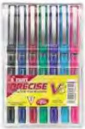 Pens Precise V5 7/pk