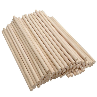 Wooden Dowel Sticks 5.9" x 5mm 40/pk