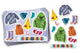 Winter clothing Cardstock cutouts 36/pk (Discontinued)