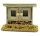 Mini Garden Bunny Hut 4"x2"x2.75 Miniature