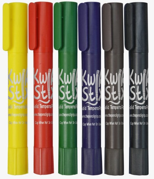 Thinstix Tempera Paint - 6 Thin Classic Colors