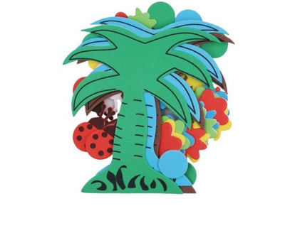 Tropical foam shape 59pcs