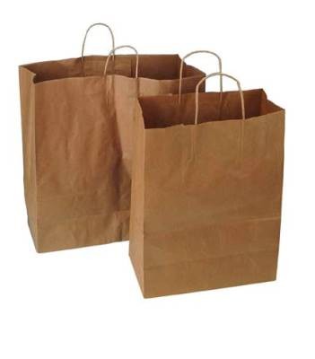 Jumbo Paper Shopping Bag 18x7x19 200/pk (Discontinued)
