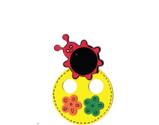 Ladybug Foam Craft Kit 4 3/4" 20 sets (Discontinued)