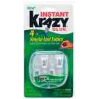 Krazy Glue Singles 4 Tubes