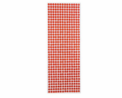 Adhesive Rhinestone Red 6mm 504ct