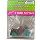 Mirror Tiles 1" 20/pk
