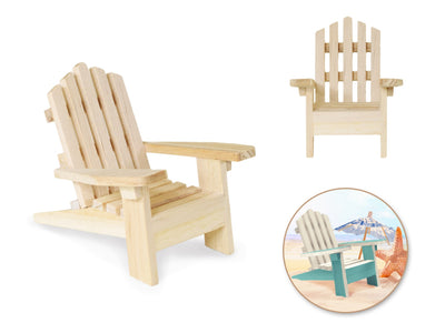 DIY Mini Adirondack Chair 3.5x4"