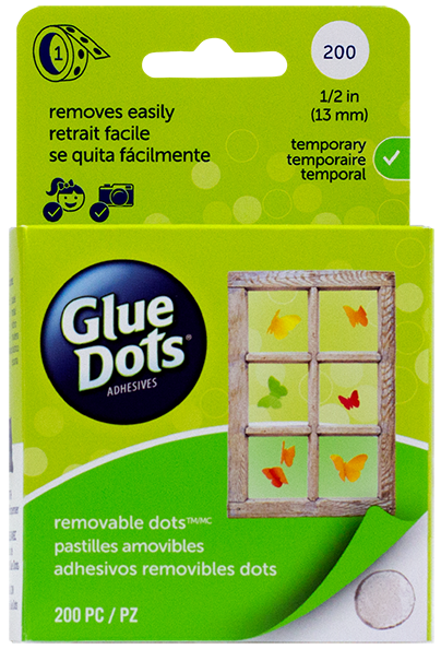 Crafts Glue Dots 1/2" 200/Pkg