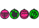 Large Round Chanukah shapes for Decoration (closeout)