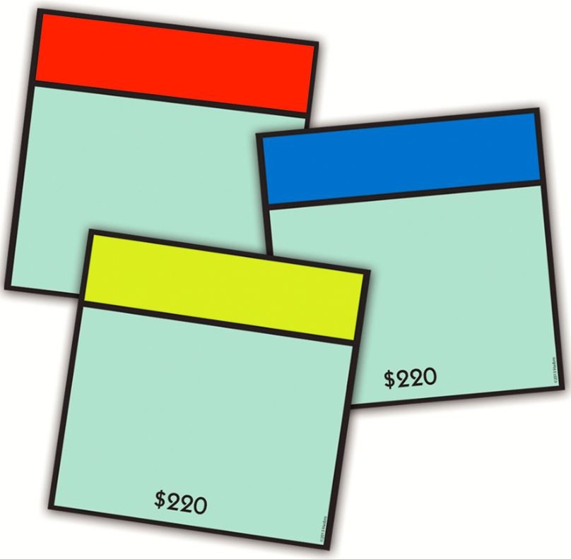 Monopoly Assorted Paper Cutouts Accents 36/pk