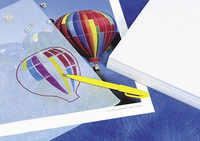 Sketch and Trace Paper, 25 lbs, 9 x 12 Inches, White, Pack of 500