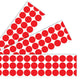 Big Dots Red Bolder Precut, Durable & Reusable Paper 2 3/4in x 35 3/4ft 12/pk (Discontinued)