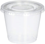 Clear Plastic Cups With Lids 5.5oz