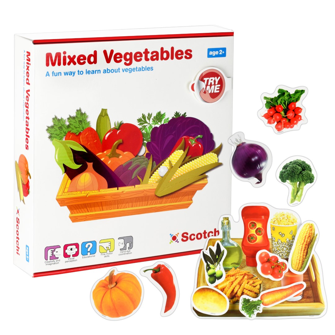 Mix Fruit And Veggies Game