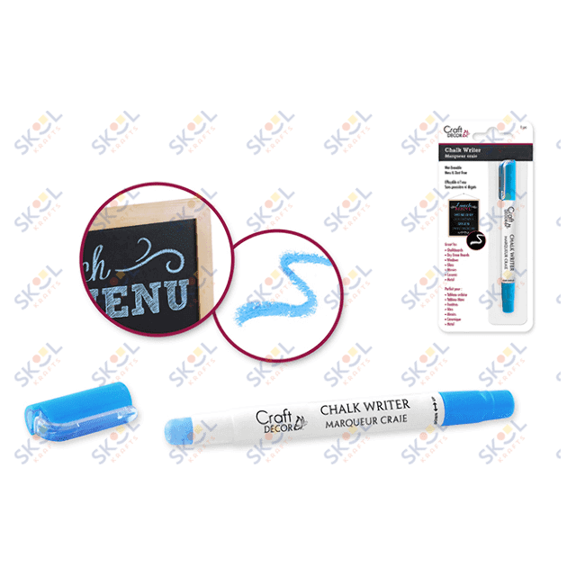 Craft Decor Chalk Writer Neon Blue
