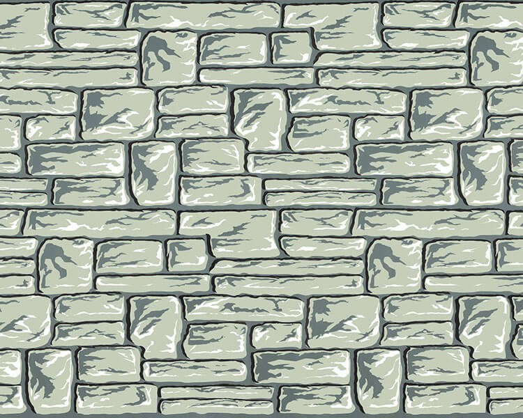 Fadeless Design Roll Flagstone (48" x 12ft)