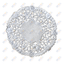 Round Paper Lace Doilies Silver  (4", 12/pk)