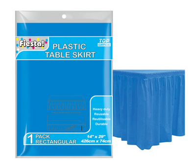 Table Skirt (Blue)