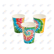 Tie-Dyed Paper Cups - 8 Ct