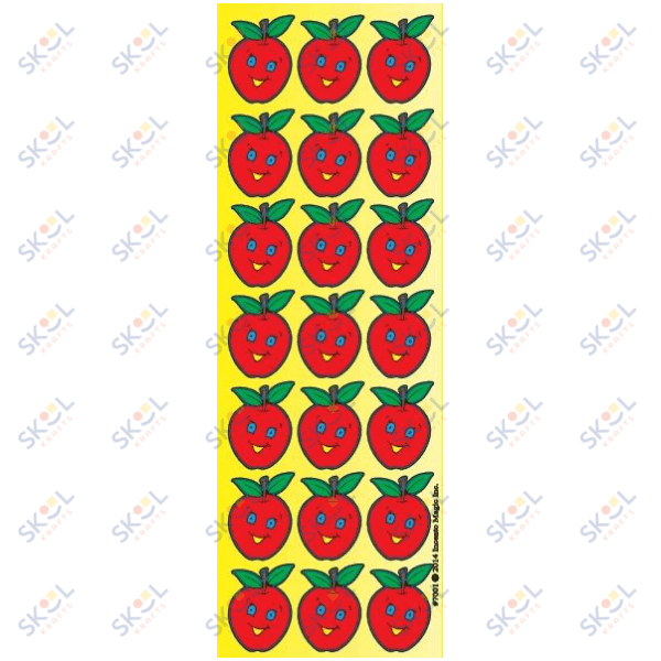 Stickers Small Apples Die Cut