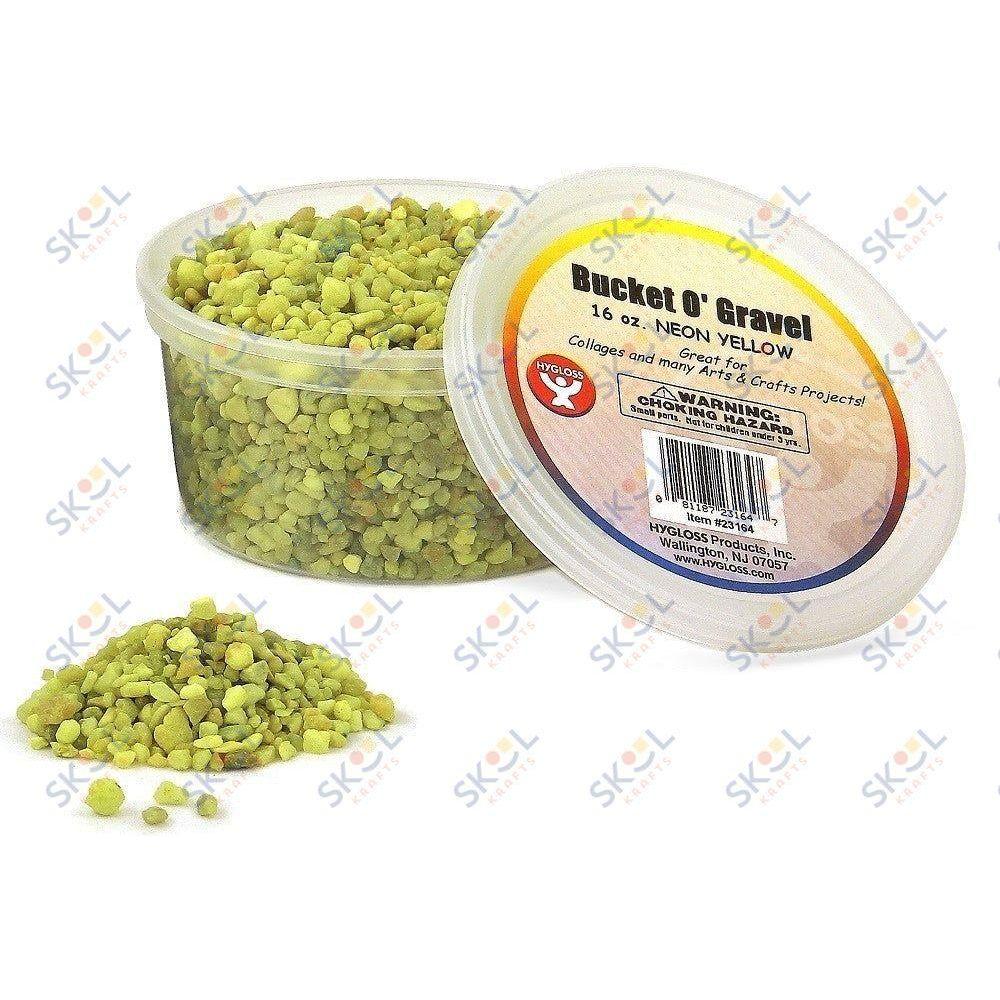 Bucket O`Gravel 16.oz (Neon, Yellow)