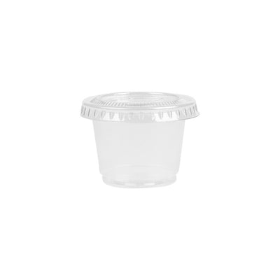 1oz Portion Cups with Lids 30/pk