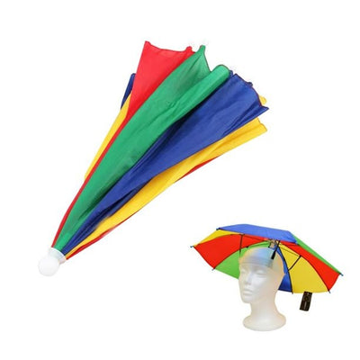 Nylon Umbrella Hat, 1/pk