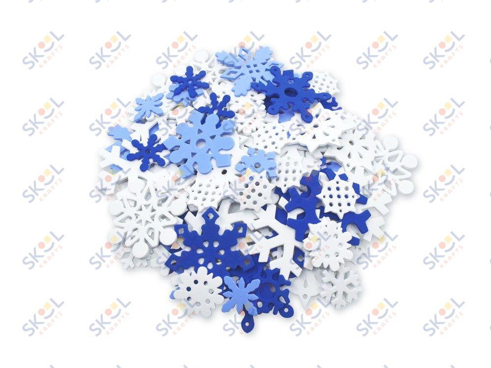 Foam Fun Snowflakes