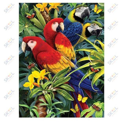 Majestic Macaws Paint by Number Kit