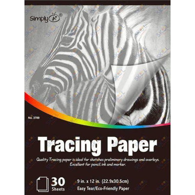 Tracing Paper Pad 9" x 12" 30 Sheets