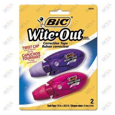 Wite-Out Mini Twist Correction Tape 2/Pack