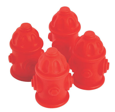 Fire Hydrant Water Squirt Toys 1 1/2" x 2 1/4" - 12 Pc.