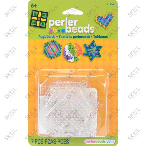 Clear Perler peg board 5/Pkg – Skool Krafts