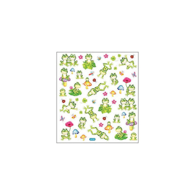 Spotted Frog Scrapbook Stickers