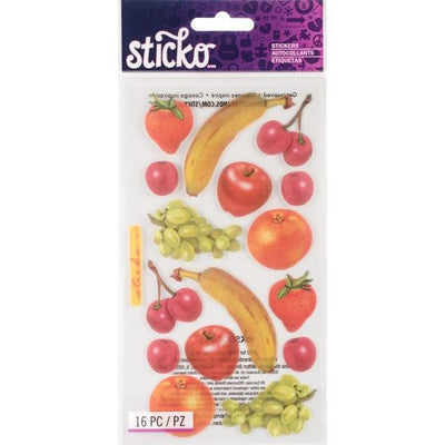 Fruity Scrapbook Stickers