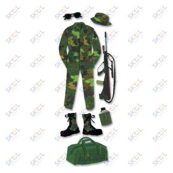 Army Scrapbooking Stickers